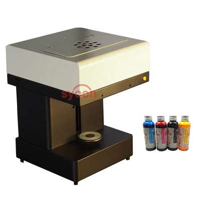 Safe Fast Print Speed Full Automatic Latte Coffee Printer Foam Drinks Printer Beer Printer